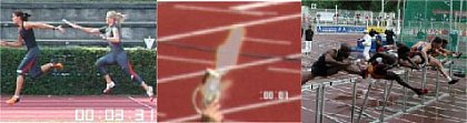 Biomechanische Analysen von Sprint- und Hürdenläufen